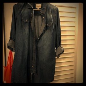 Denim dress